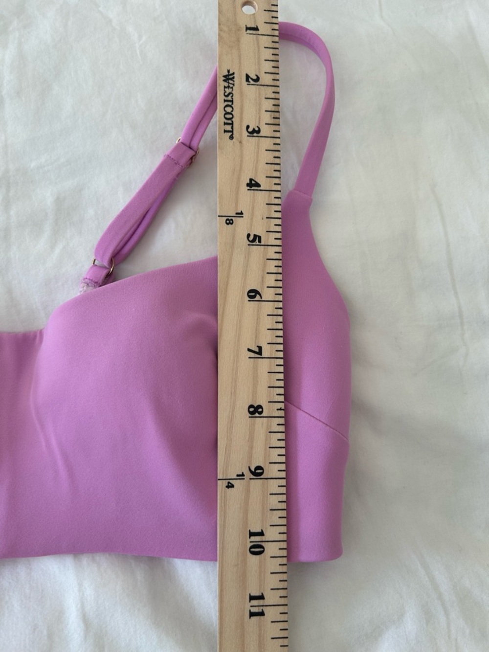 Victoria’s Secret Bikini Top Pink Purple Top Only Medium - Picture 4 of 7